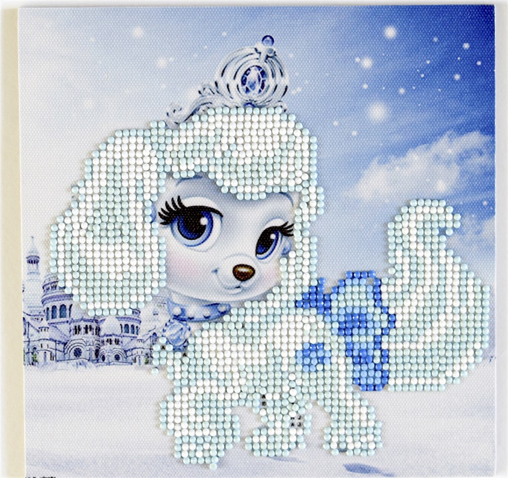 Sevimli Köpek Elmas Mozaik