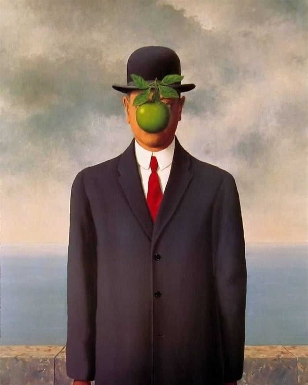 The Son Of Man- Rene Magritte (1898-1967)
