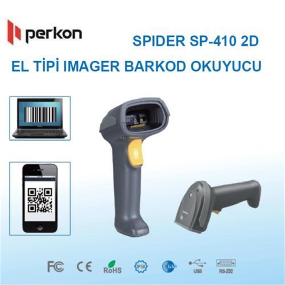 Perkon Spider SP410 2D Standlı Karekod Okuyucu / USB | En Uygun Fiyata  GarajOnline'da | Hafta içi 16:00'ya Kadar Aynı Gün Kargo, Depo Teslim  Seçeneği