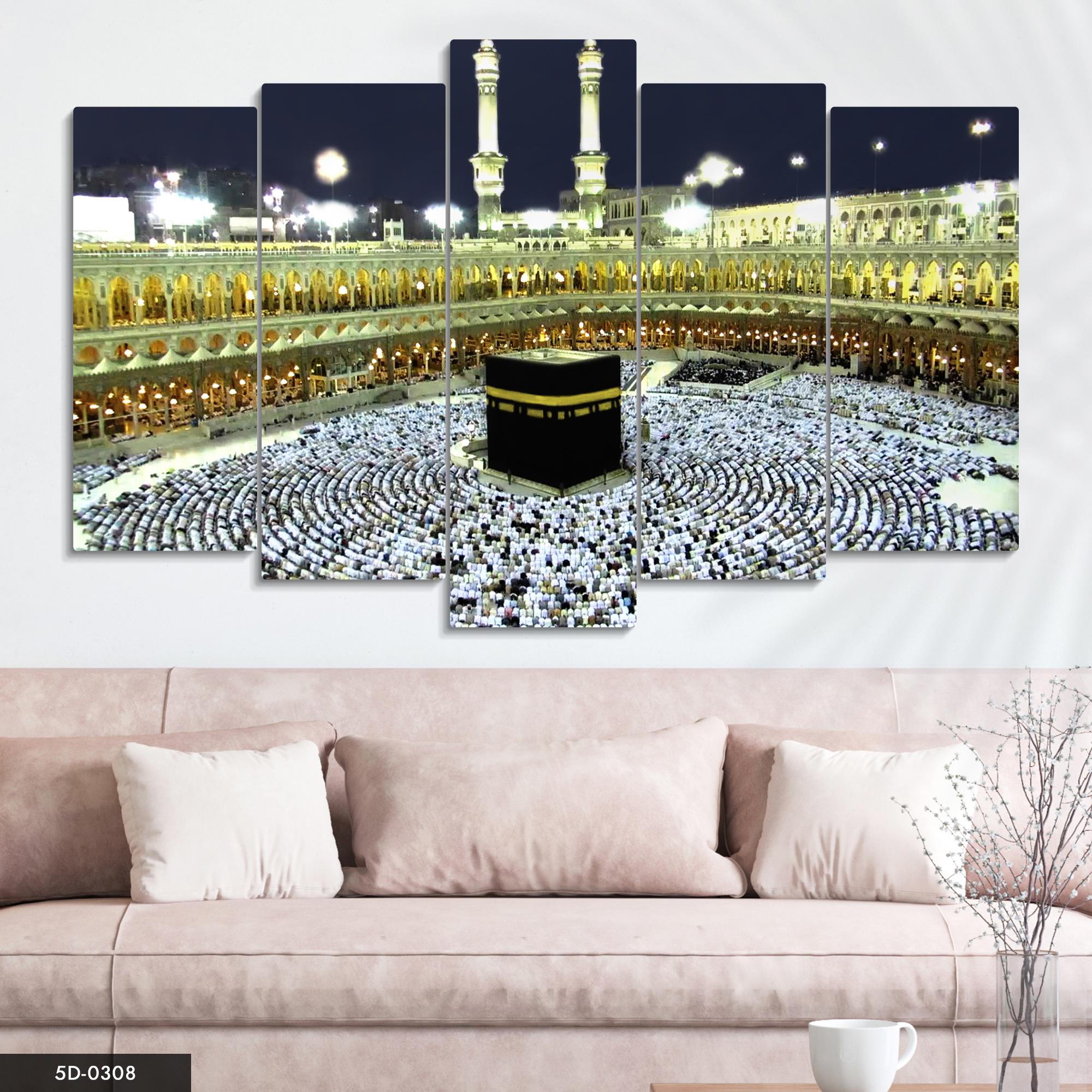 Kabe 5 Parçalı Mdf Tablo