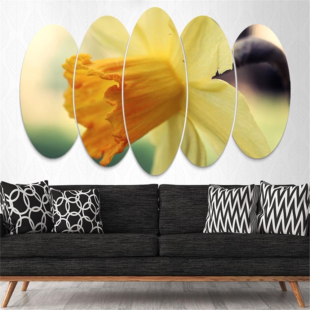 Kreatif 5 Parça Oval Tablo