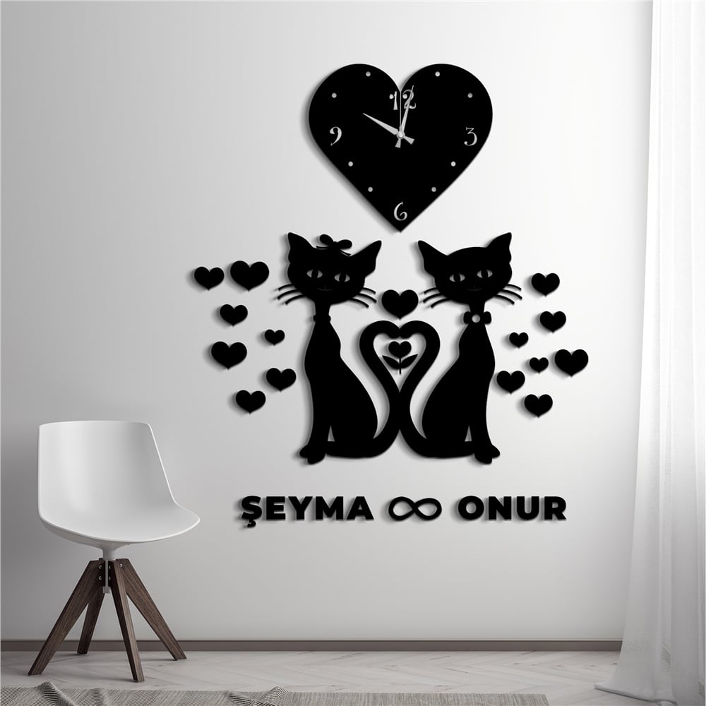 Huzur Zamanı Kişiye Özel Dekor Saat Set