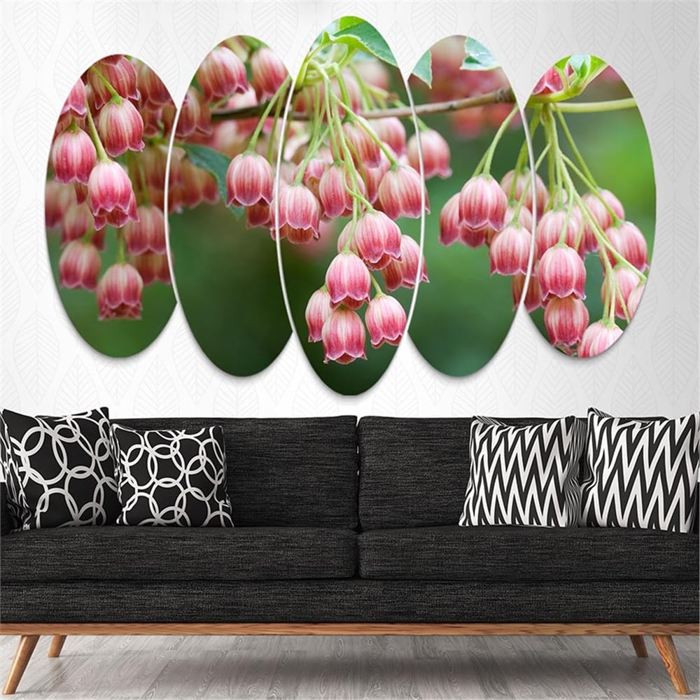 Kreatif 5 Parça Oval Tablo