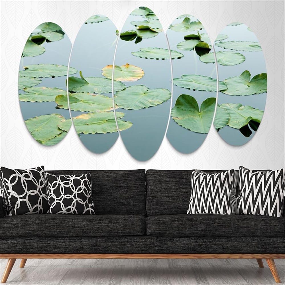 Kreatif 5 Parça Oval Tablo