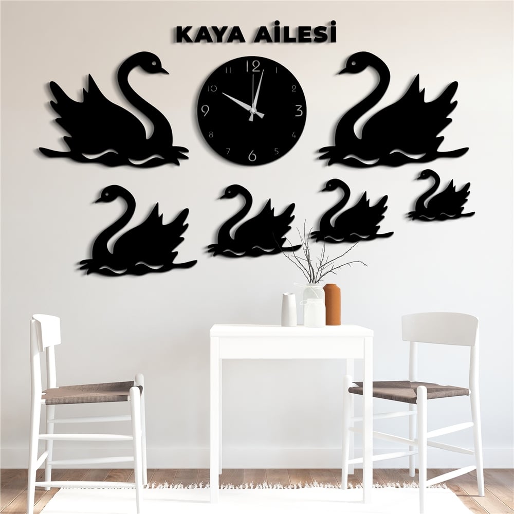 Love Kişiye Özel Dekor Saat Set