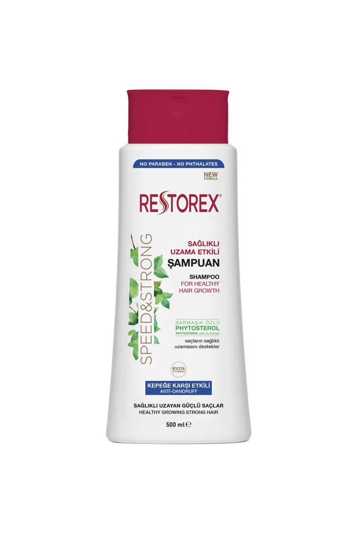 Restorex Sağlıklı Uzama Etkili Şampuan Kepeğe Karşı Etkili 500 Ml - Andia