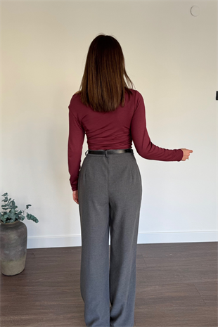 Antrasit Kumaş Pantolon