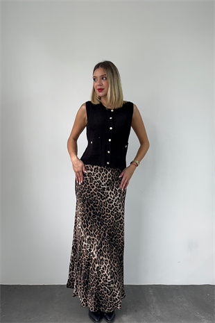 Leopar Etek-SİYAH