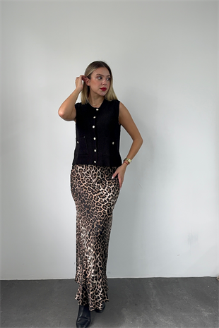 Leopar Etek-SİYAH