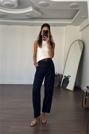 Marka Model Pantolon-Lacivert