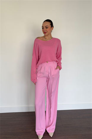 Pembe Merserize Kazak