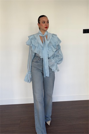 Soluk Efektli Momfit Jean