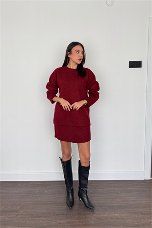 Triko Takım-Bordo