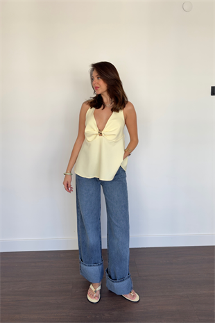 Yıkamalı Jean-Mavi