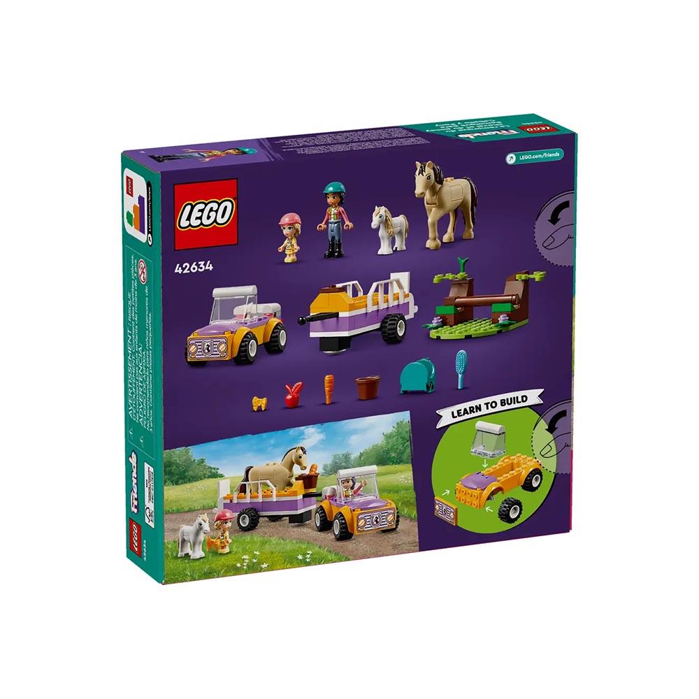 ADORE  LEGO LGF42634 HORSE AND PONY TRAILLER