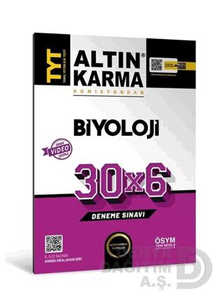 ALTIN KARMA /   TYT BİYOLOJİ 30X6 DENEME SINAVI