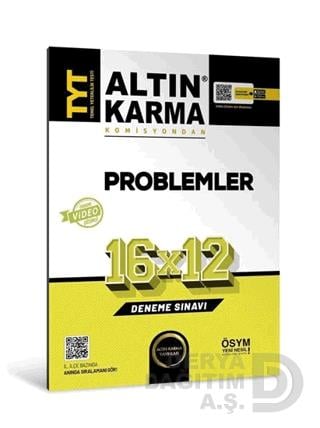 ALTIN KARMA /   TYT PROBLEMLER 16X12 DENEME SINAVI