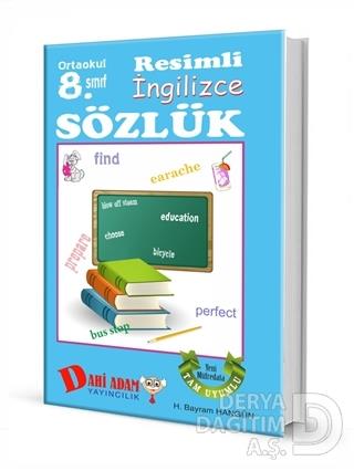 DAHİ ADAM / 8.SINIF RESİMLİ İNGİLİZCE SÖZLÜK