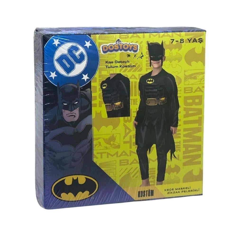 DOSTOYS BATMAN KASLI KOSTÜM 7-8 YAŞ KUTULU
