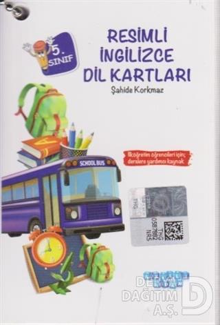 AKILLI ADAM / 5. SINIF RESİMLİ İNGİLİZCE DİL KARTL