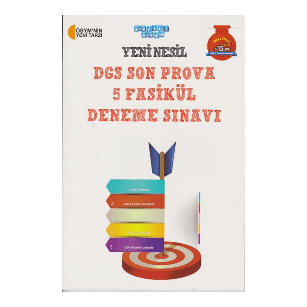 AKILLI ADAM / DGS SON PROVA 5 FASİKÜL DENEME SINAV