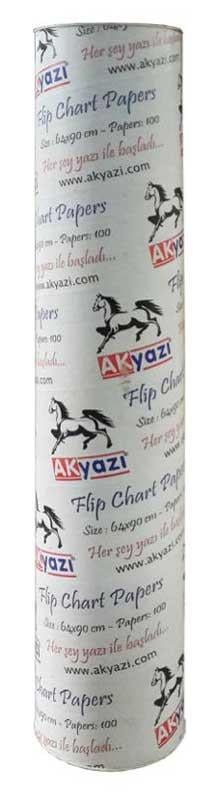 AKYAZI 0025 FLİPCHART KAĞIDI 100LÜ