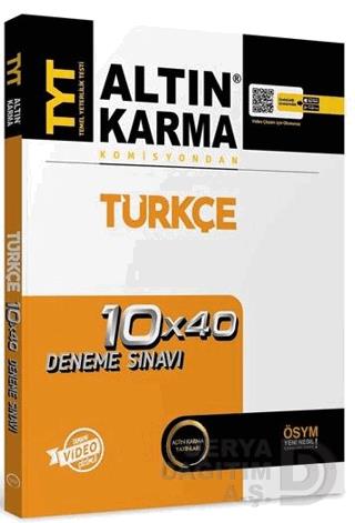ALTIN KARMA /   TYT   TÜRKÇE 10X40 DENEME SINAVI