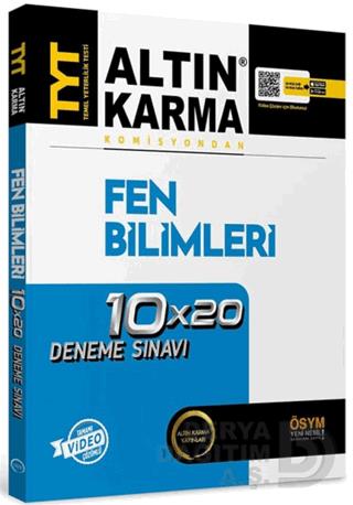 ALTIN KARMA /   TYT  FEN BİLİMLERİ 10X20 DENEME SINAVI