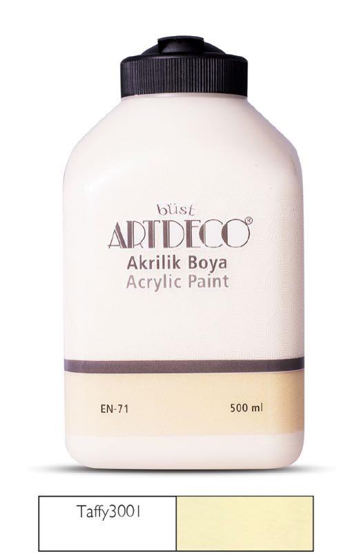 ARTDECO 070L-3001 AKRİLİK BOYA 500ML TAFFY