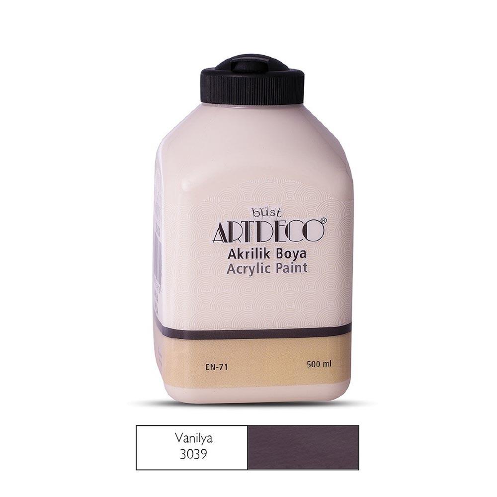 ARTDECO 070L-3039 AKRİLİK BOYA 500ML VANİLYA