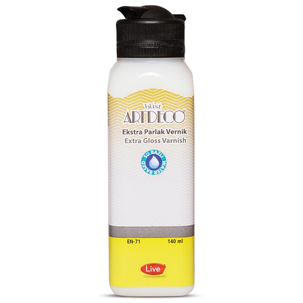 ARTDECO 073-R-04 SU BAZLI EXT PARLAK VERNİK 140ML