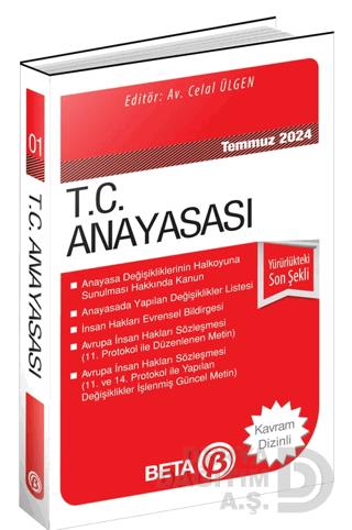 BETA /   T.C. ANAYASASI CEP - 01 (2023 EYLÜL 2024 TEMMUZ))