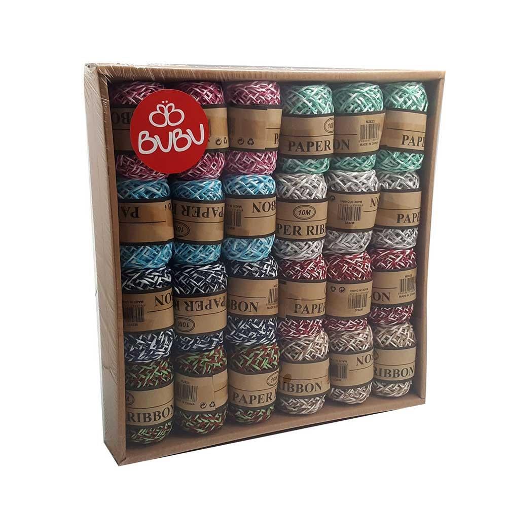 CEREN KI0001 ÇİFT RENKLİ KAĞIT İP 10M 24LÜ