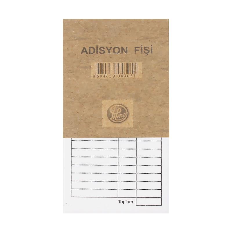 DİLMAN ADİSYON FİŞİ YENİ