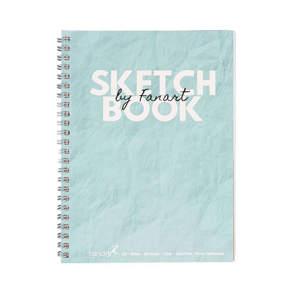 FANART 8671 ACADEMY SKETCH BOOK SPR.120GR A4 50YP TURKUAZ