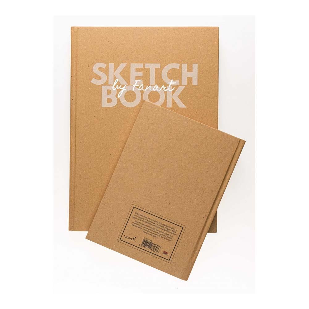 FANART 8691 ACADEMY SKETCH BOOK KRAFT KPK 80GR A4 96YP