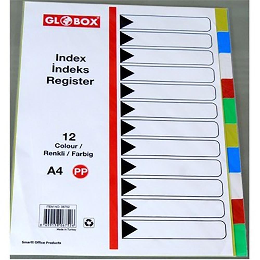 GLOBOX 6752 PP SEPARETÖR 2*6 RENK