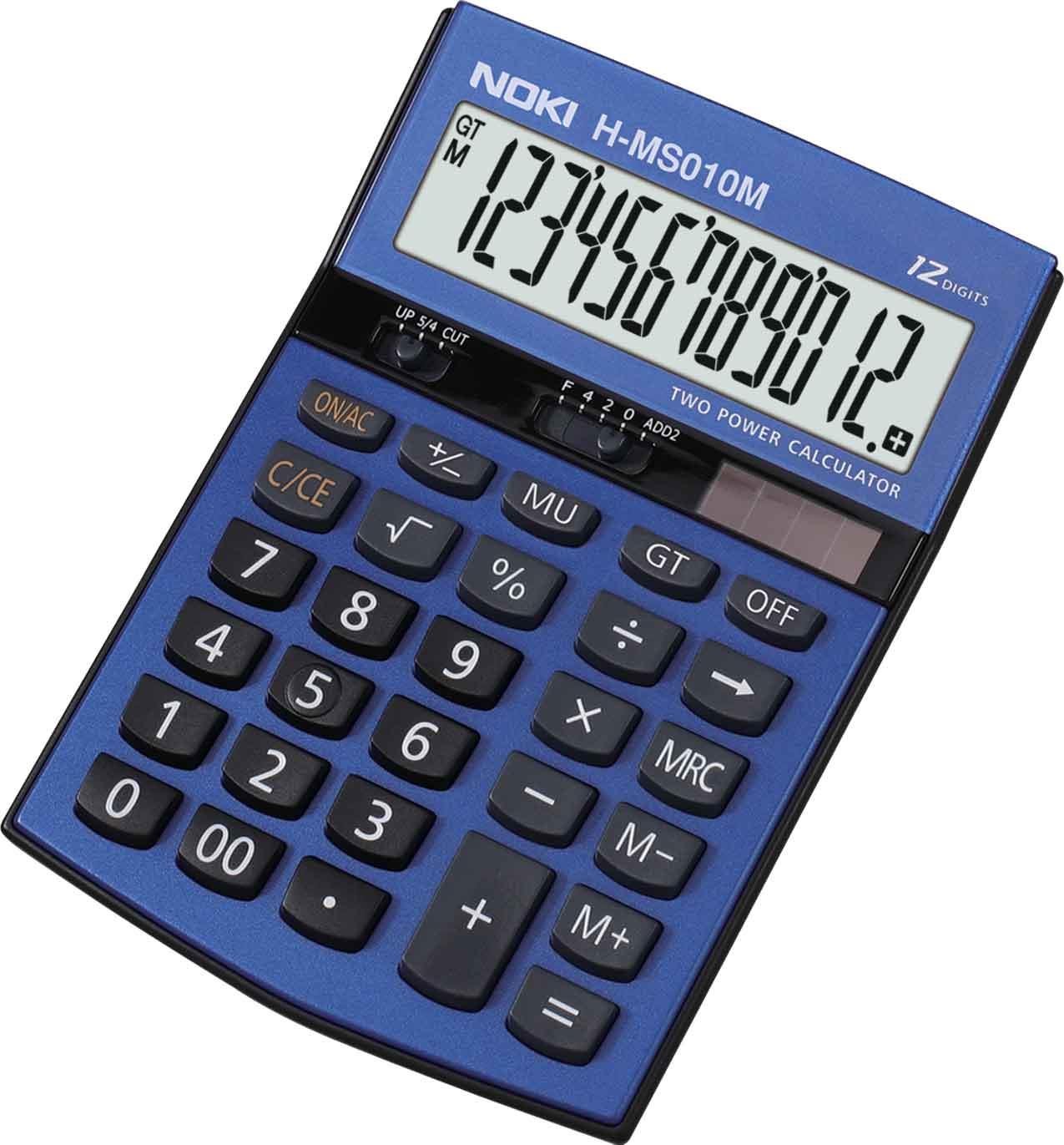 NOKİ HESAP MAKİNASI MAVİ H-MS010M