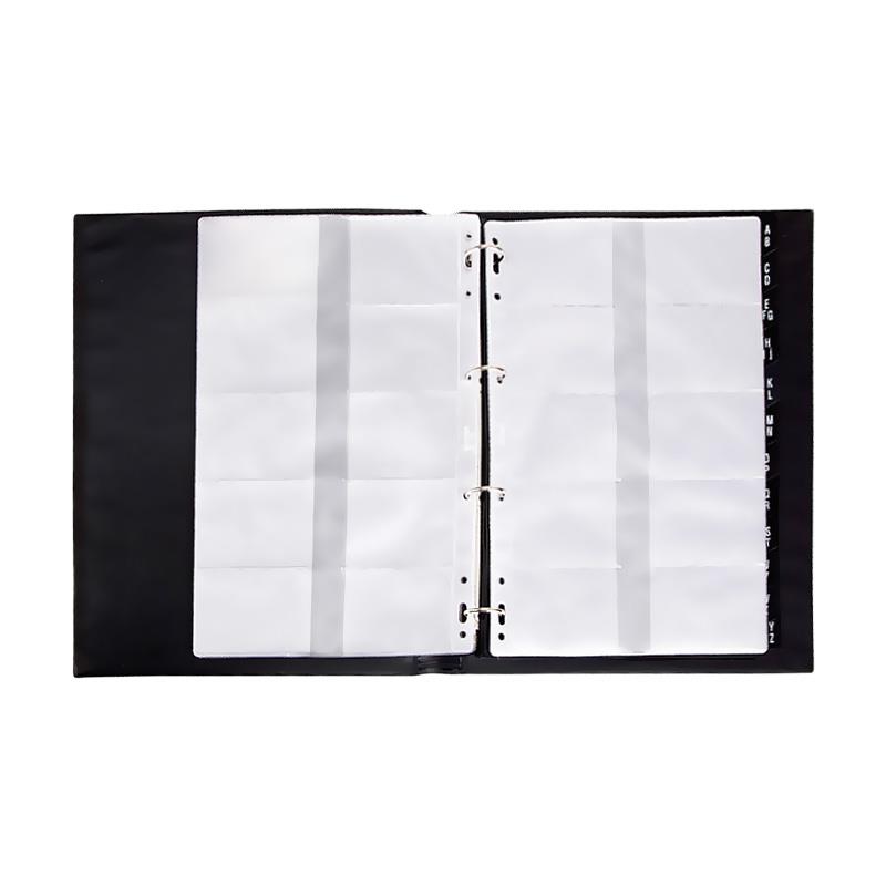 ÖNDER 5052-3 KARTVİZİT ALBÜMÜ MEK. 240LI SİYAH