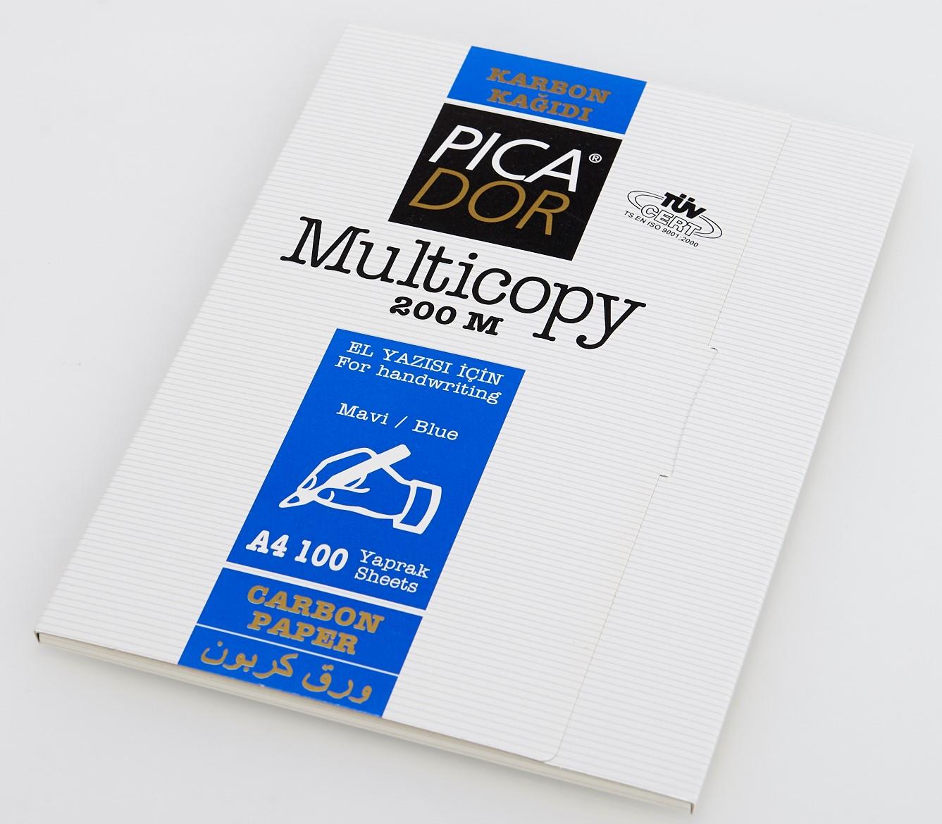 PİCADOR KARBON KAĞIDI 200M MAVİ