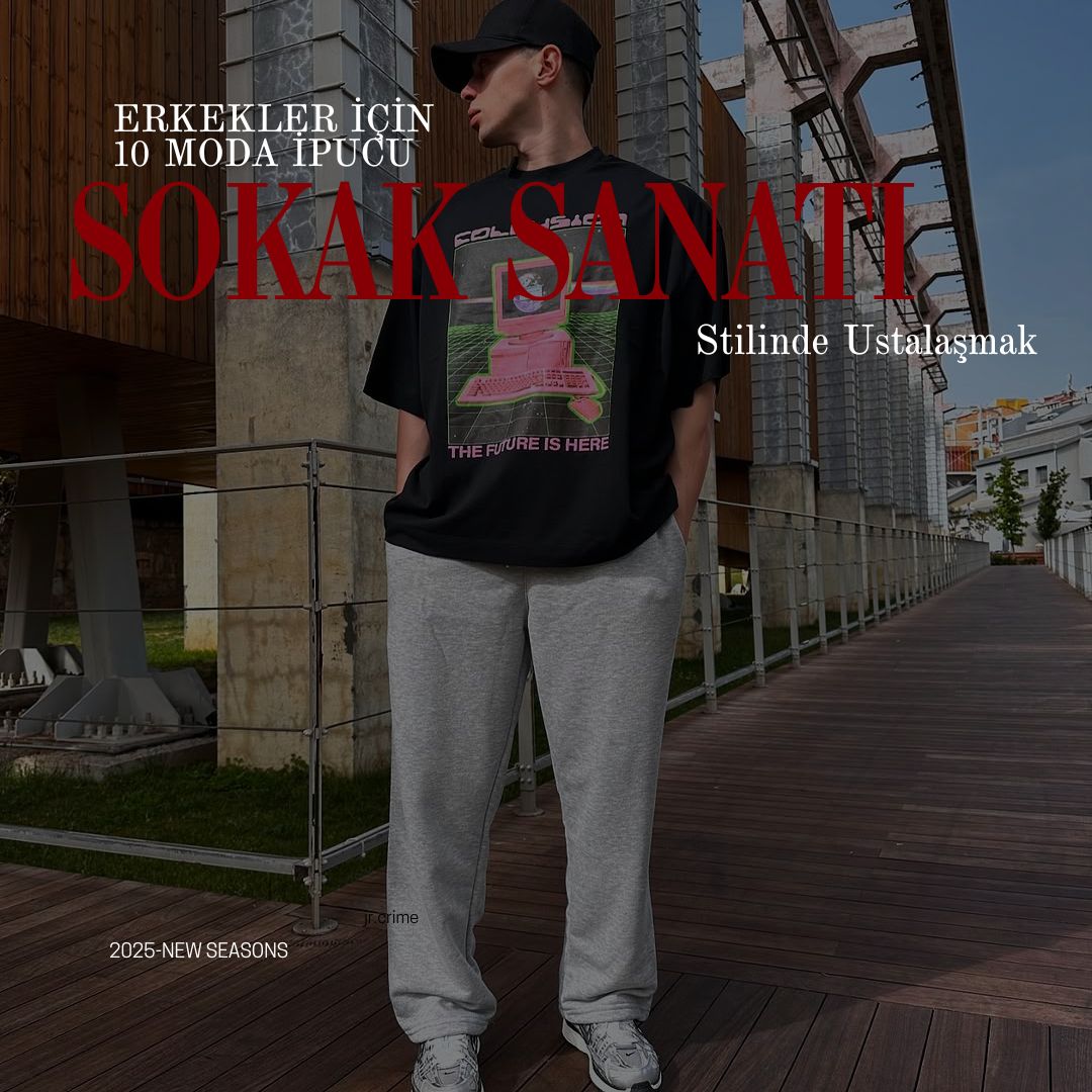 Acid Wash Multiply Baskılı Oversize Sweatshirt SW862
