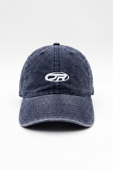 Acid Wash JR Logo Lacivert Canvas Cap