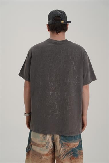 Day Baskılı Oversize Tshirt CT01 MRT26027-2