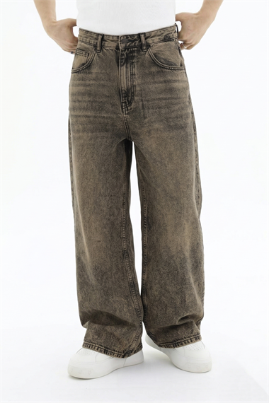 House Skate Kahve Acid Wash Jean