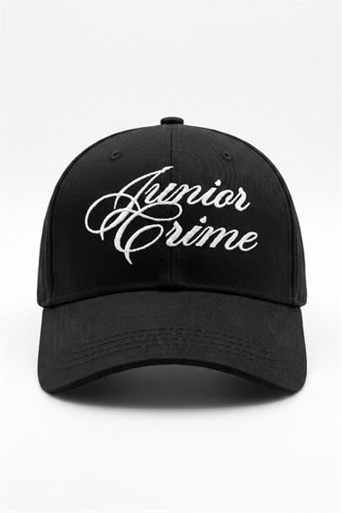JR Signature Nakışlı Siyah Cap