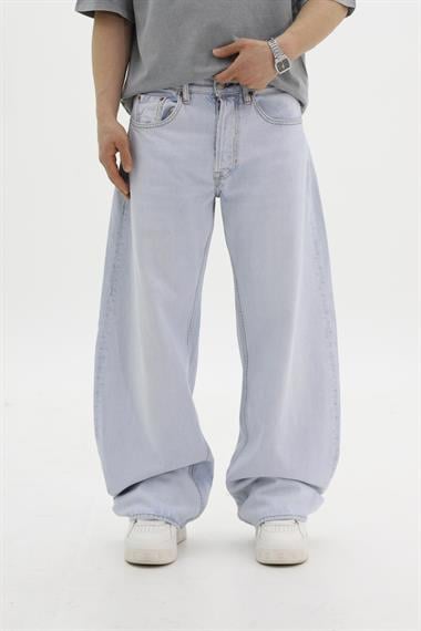 ZR Açık Mavi Baggy Jean Pantolon