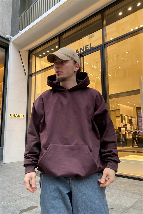 Baskılı Oversize Sweatshirt SW852