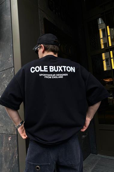 CB Premium Kumaş Siyah Oversize Tshirt T607