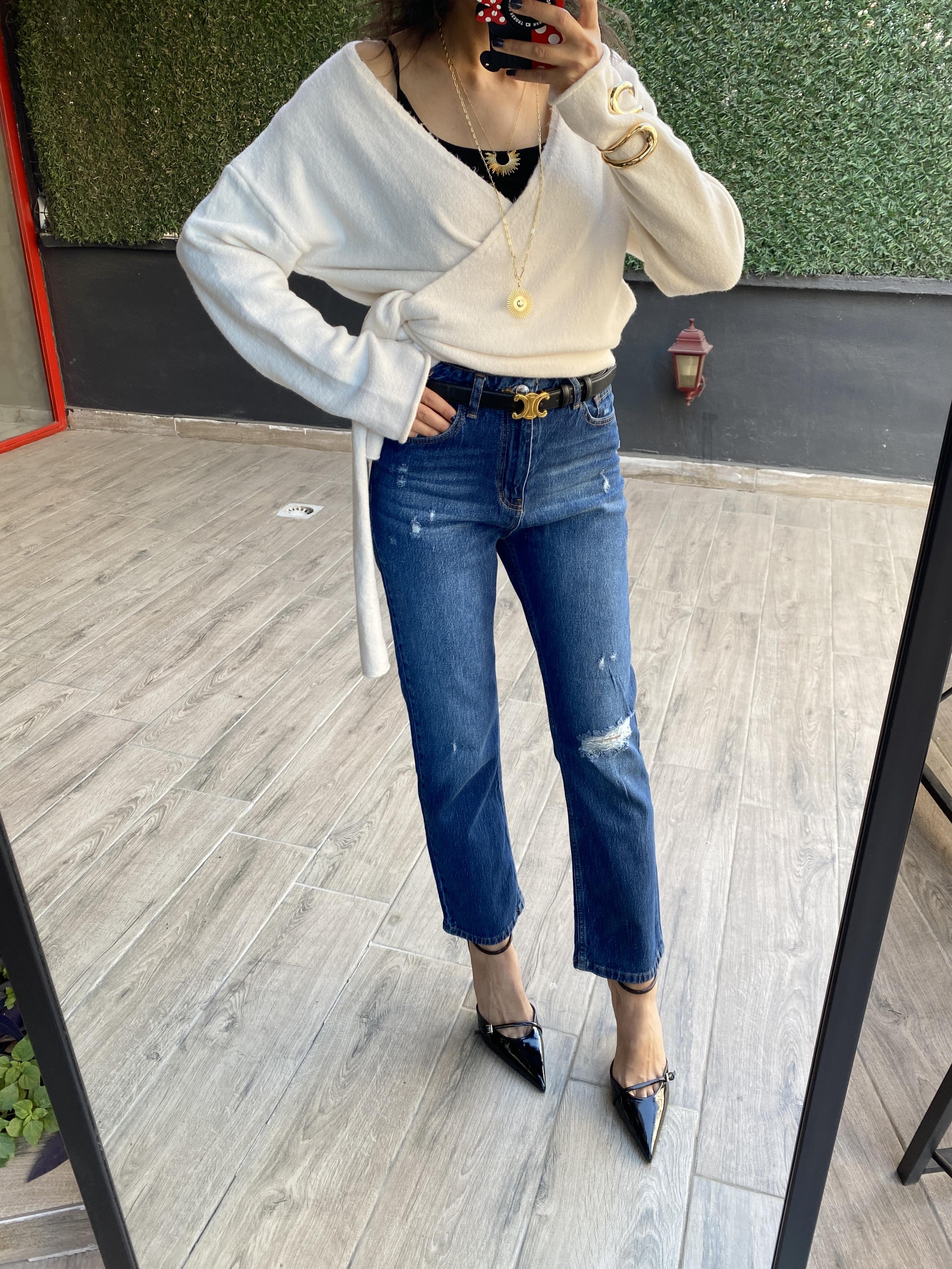 Mavi Zr Etiketli Straight Fit Jean
