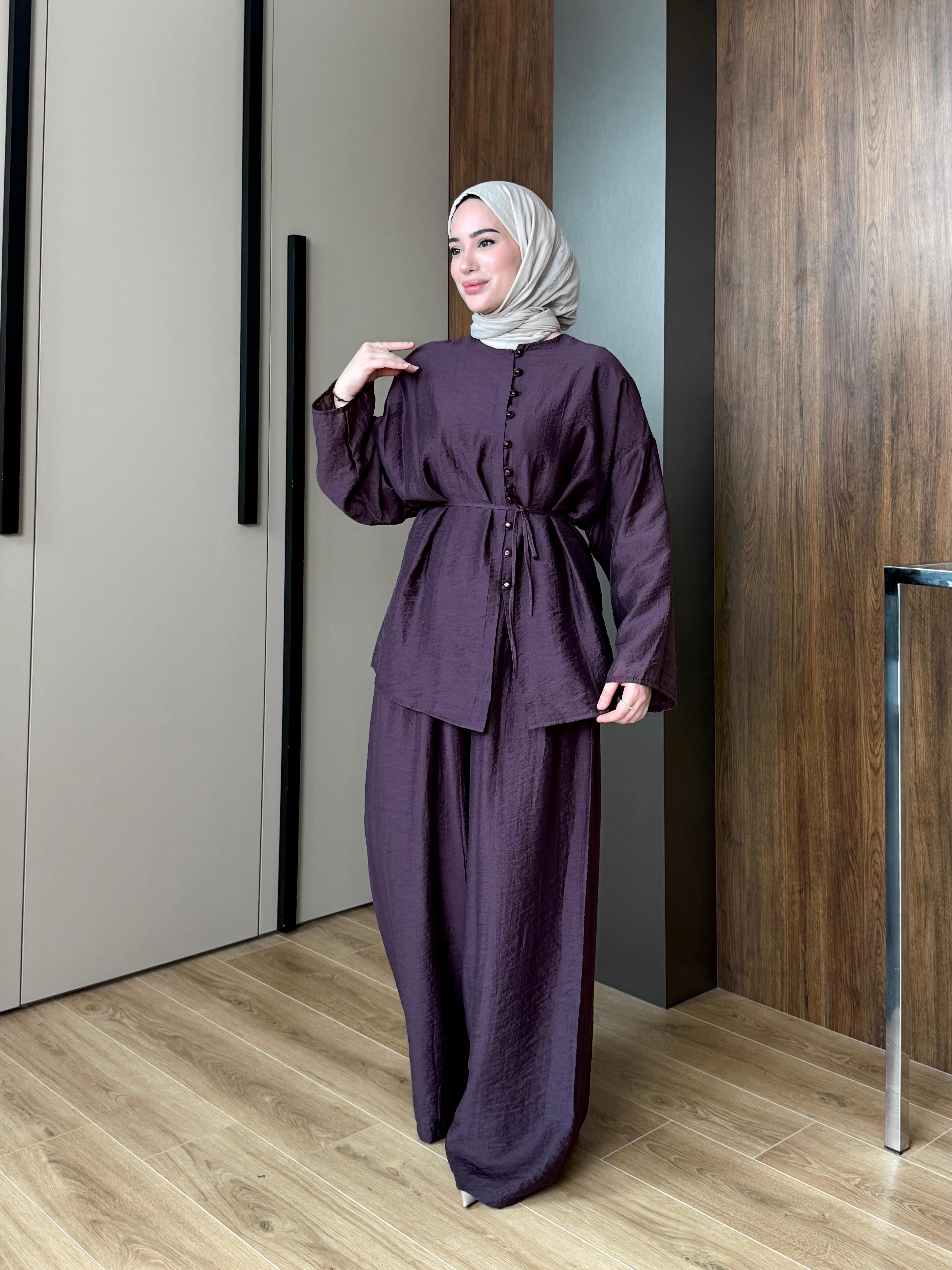 Bonna Modal Takım - Mürdüm